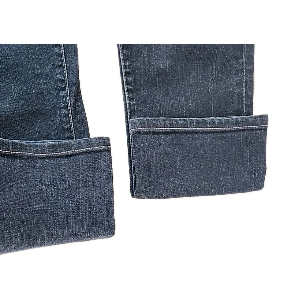 AG Adriano Goldschmied Women's 32/30 Blue Jeans The Nomad SLIM Straight Leg EUC